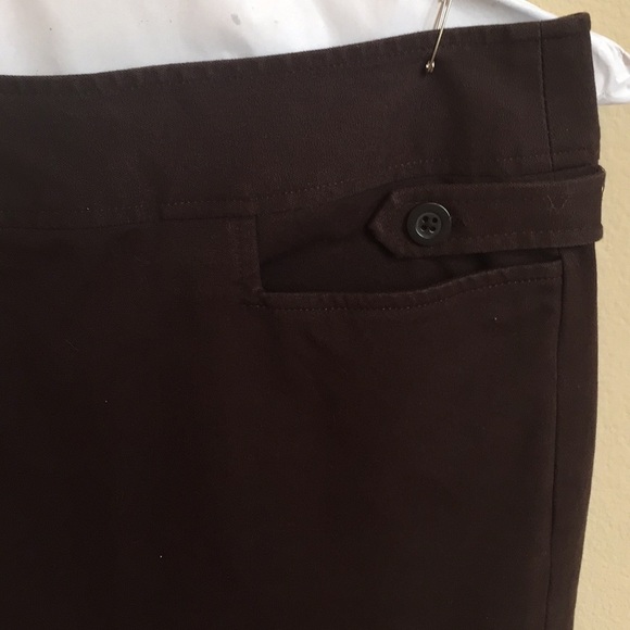 Loft chocolate skirt - Picture 3 of 3